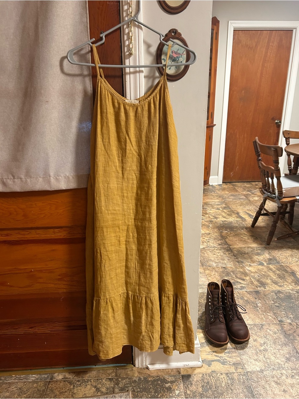 Linen Maxi Dress
